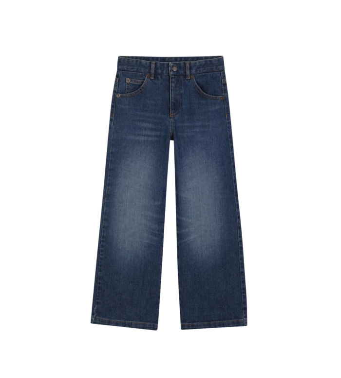 Kids Straight Jeans Blauw