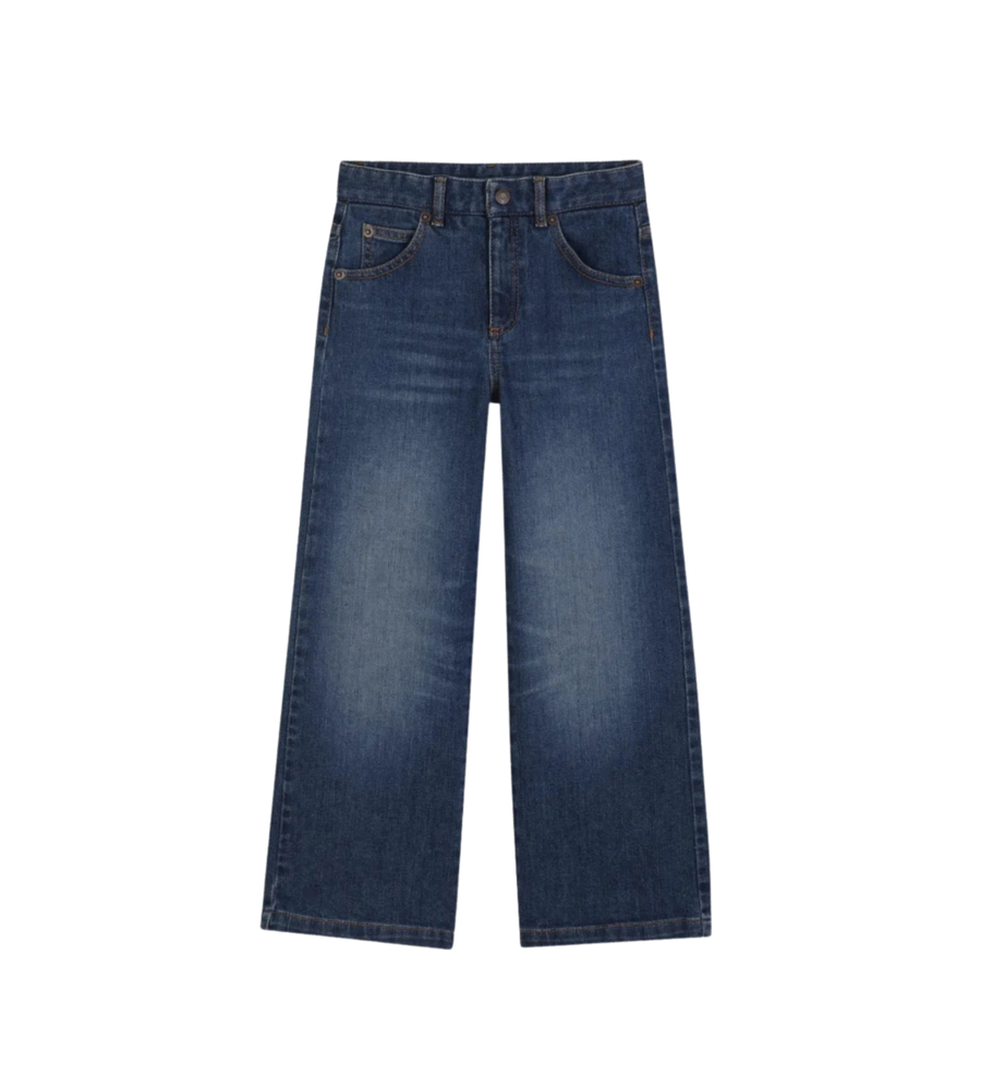 Kids Straight Jeans Blauw