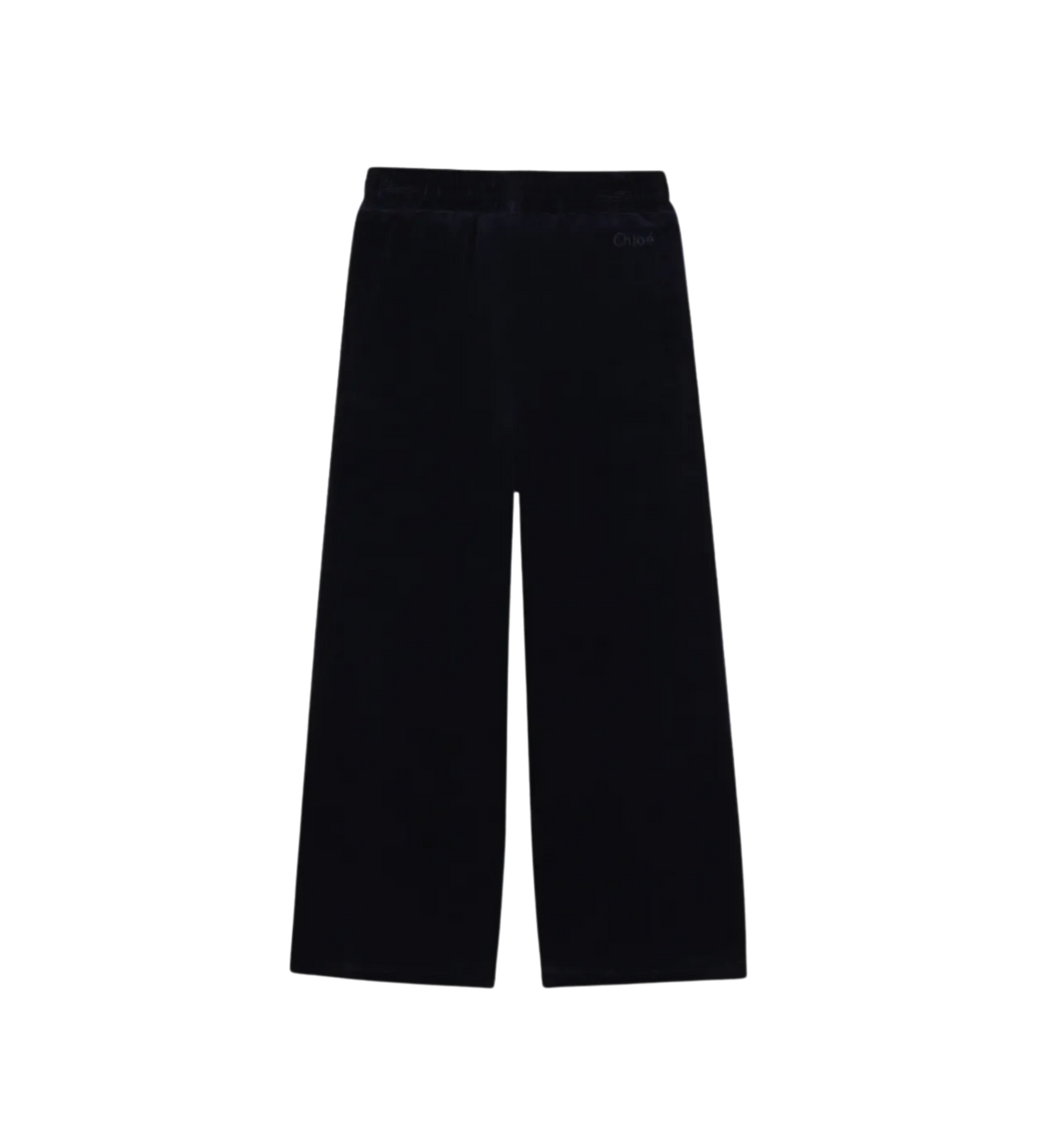 Kids Velvet Trainingsbroek Marineblauw
