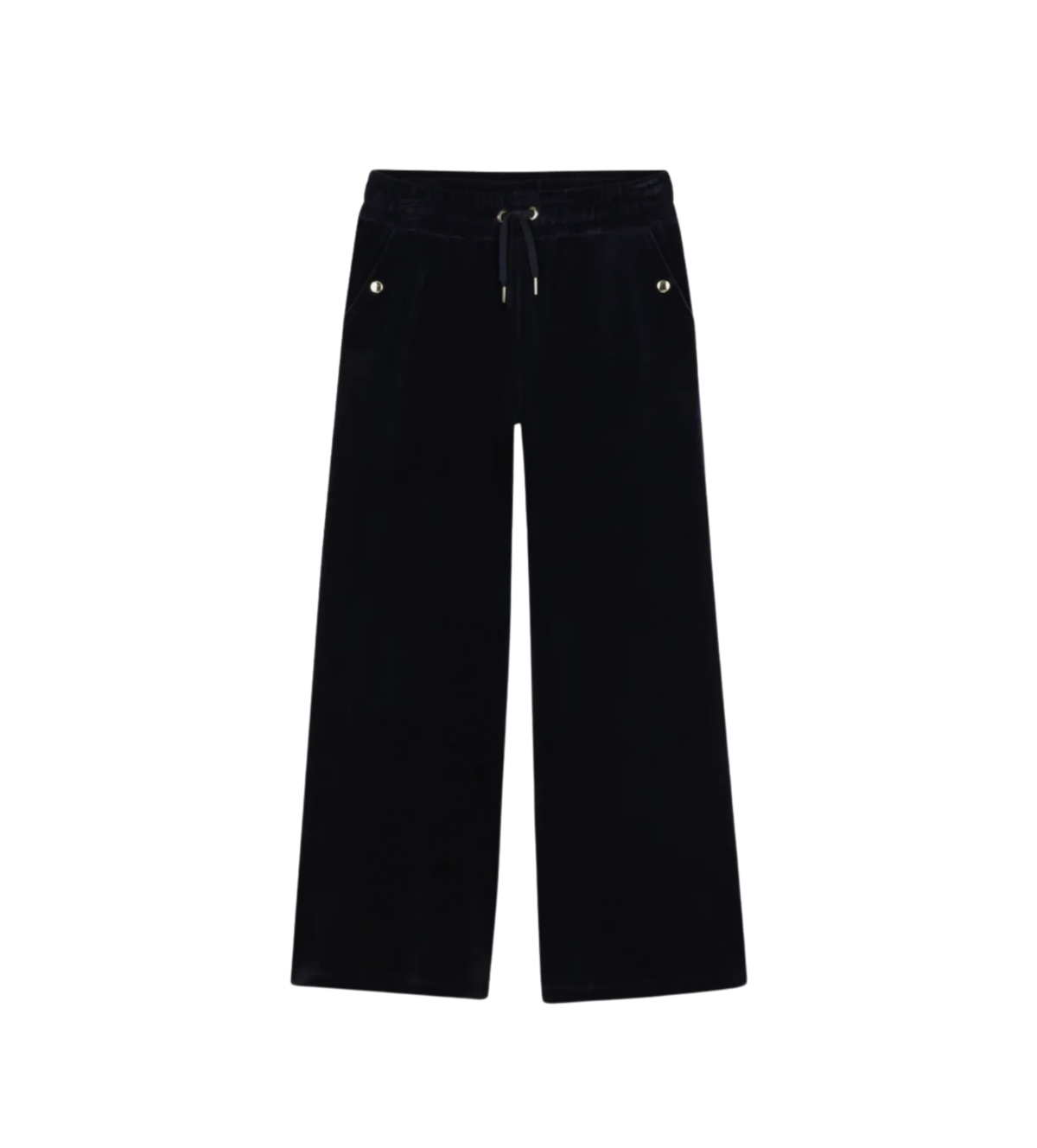 Kids Velvet Trainingsbroek Marineblauw