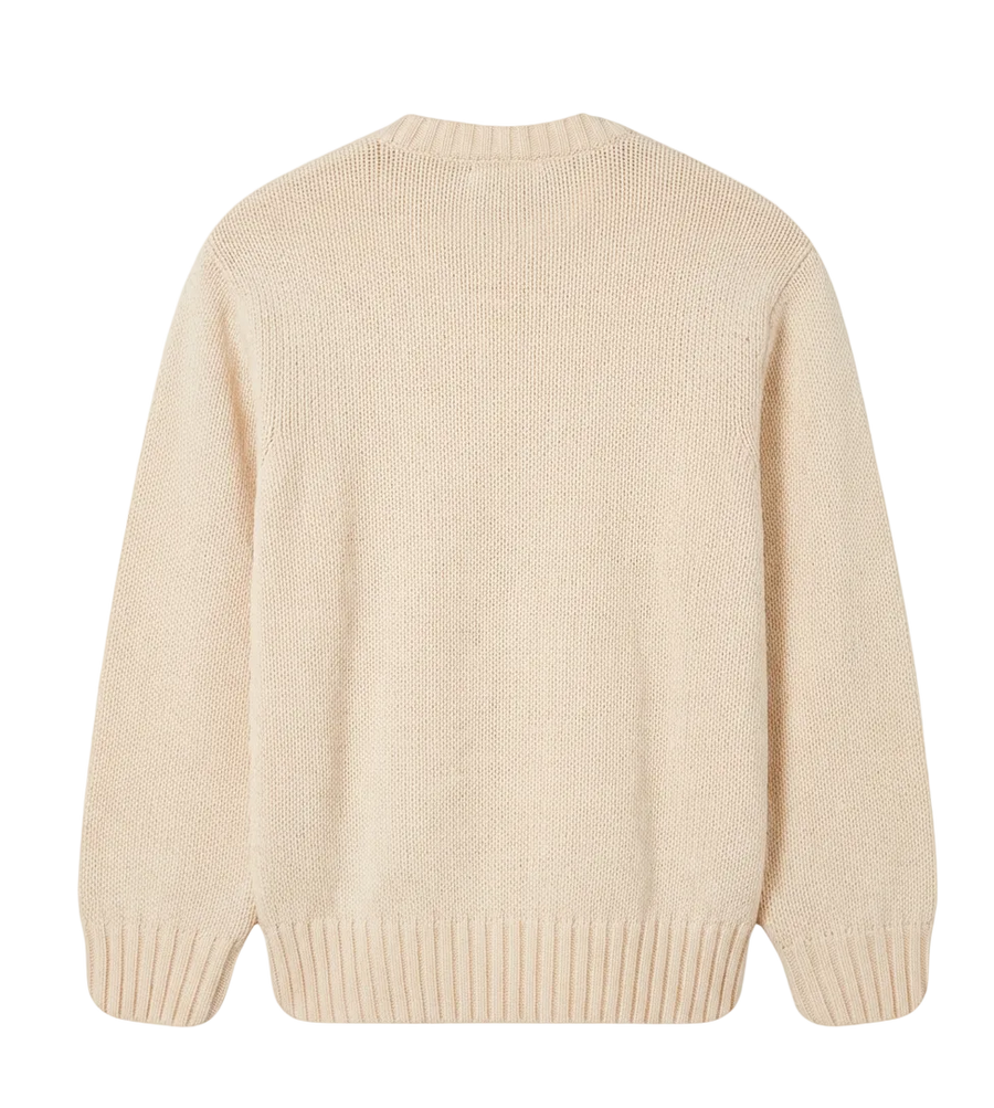 Chloé Kids Wool Cashmere Logo Sweater in Pink