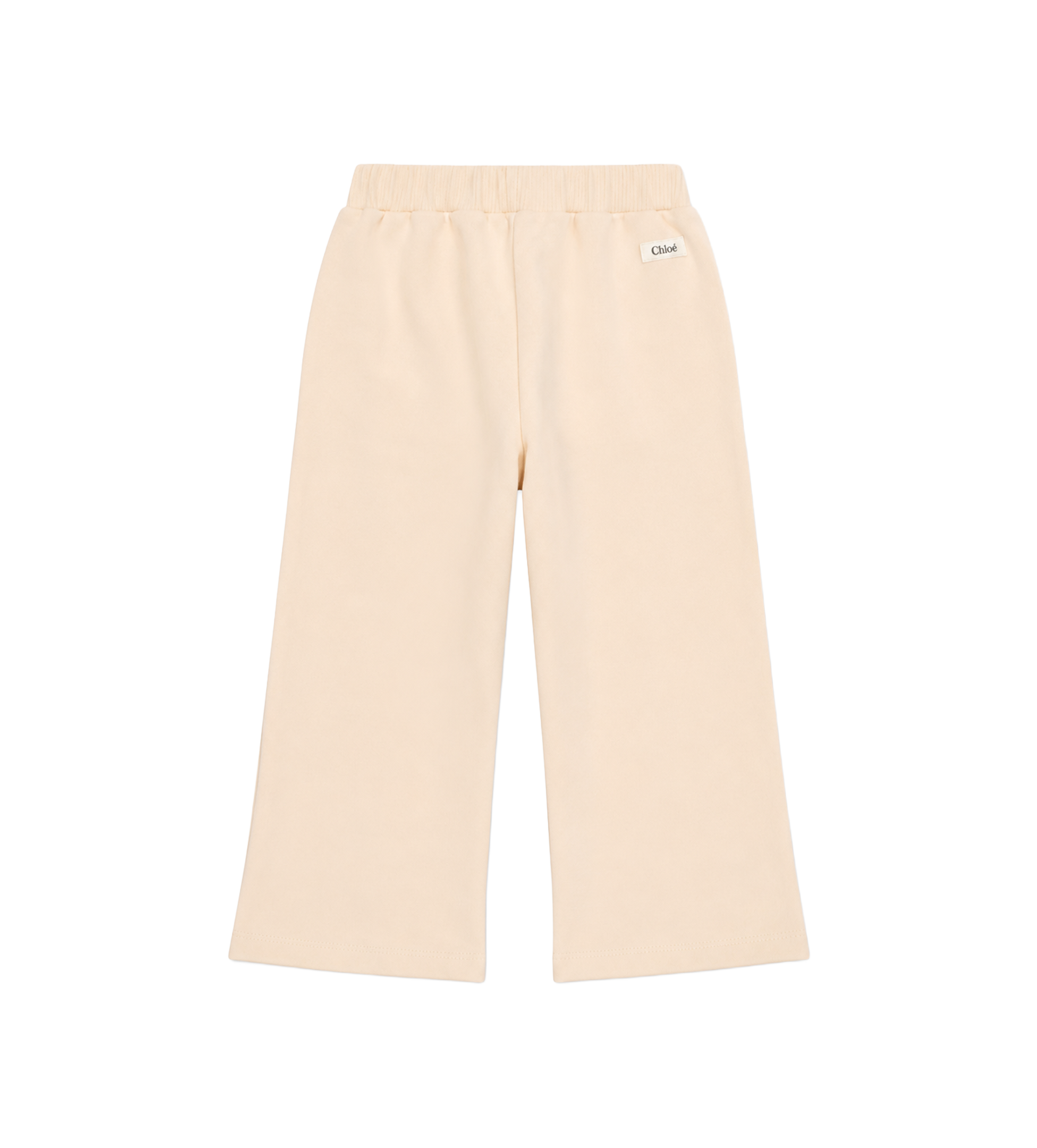 Chloé Baby Drawstring Logo Patch Joggers in Pink