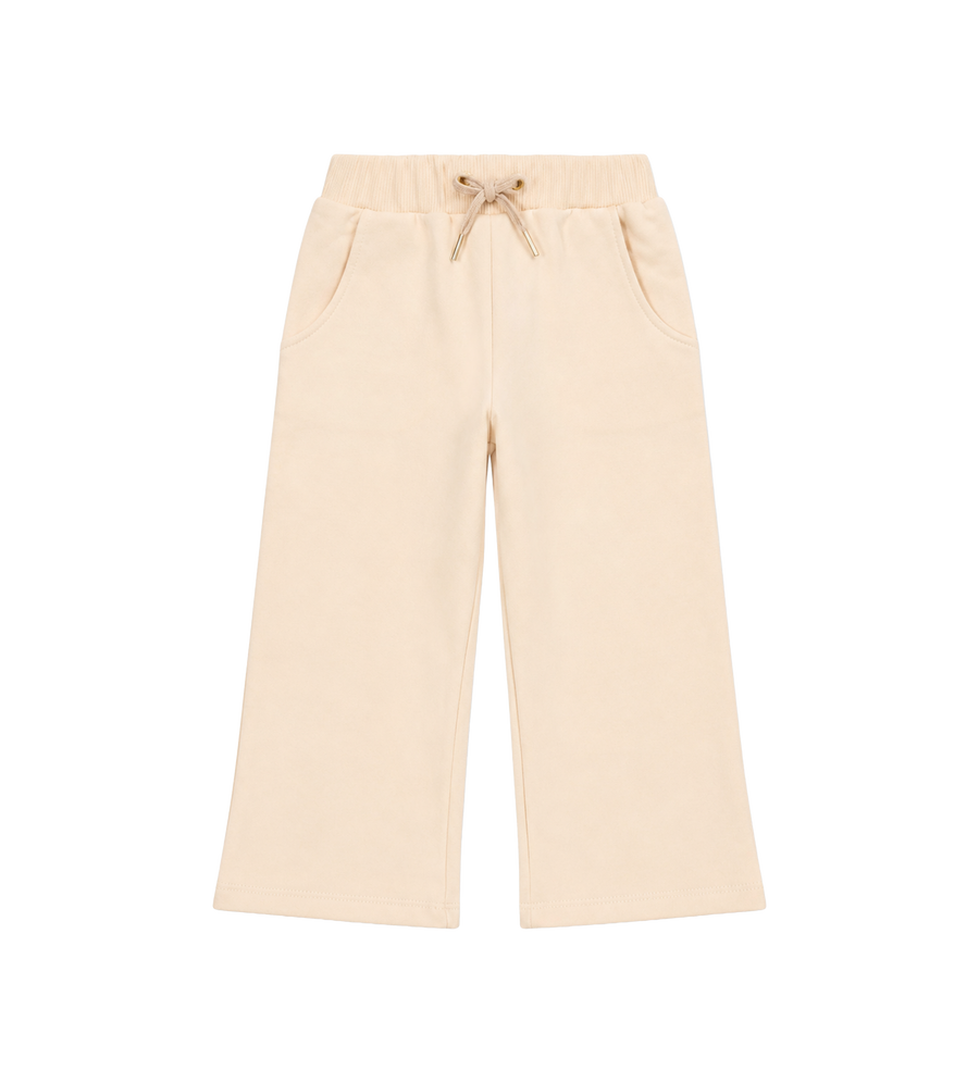 Chloé Baby Drawstring Logo Patch Joggers in Pink