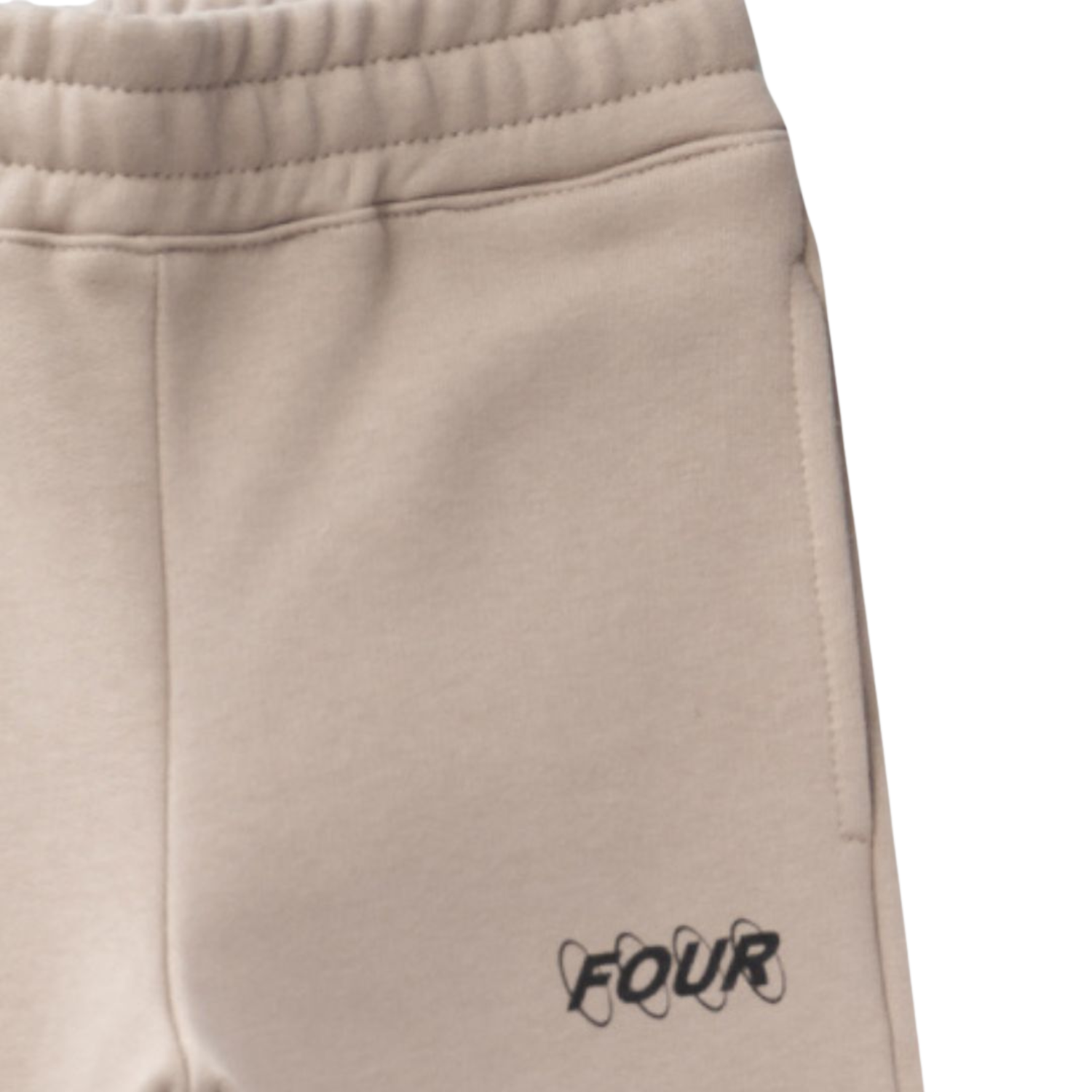 Circles Logo Sweatpants Vintage Khaki