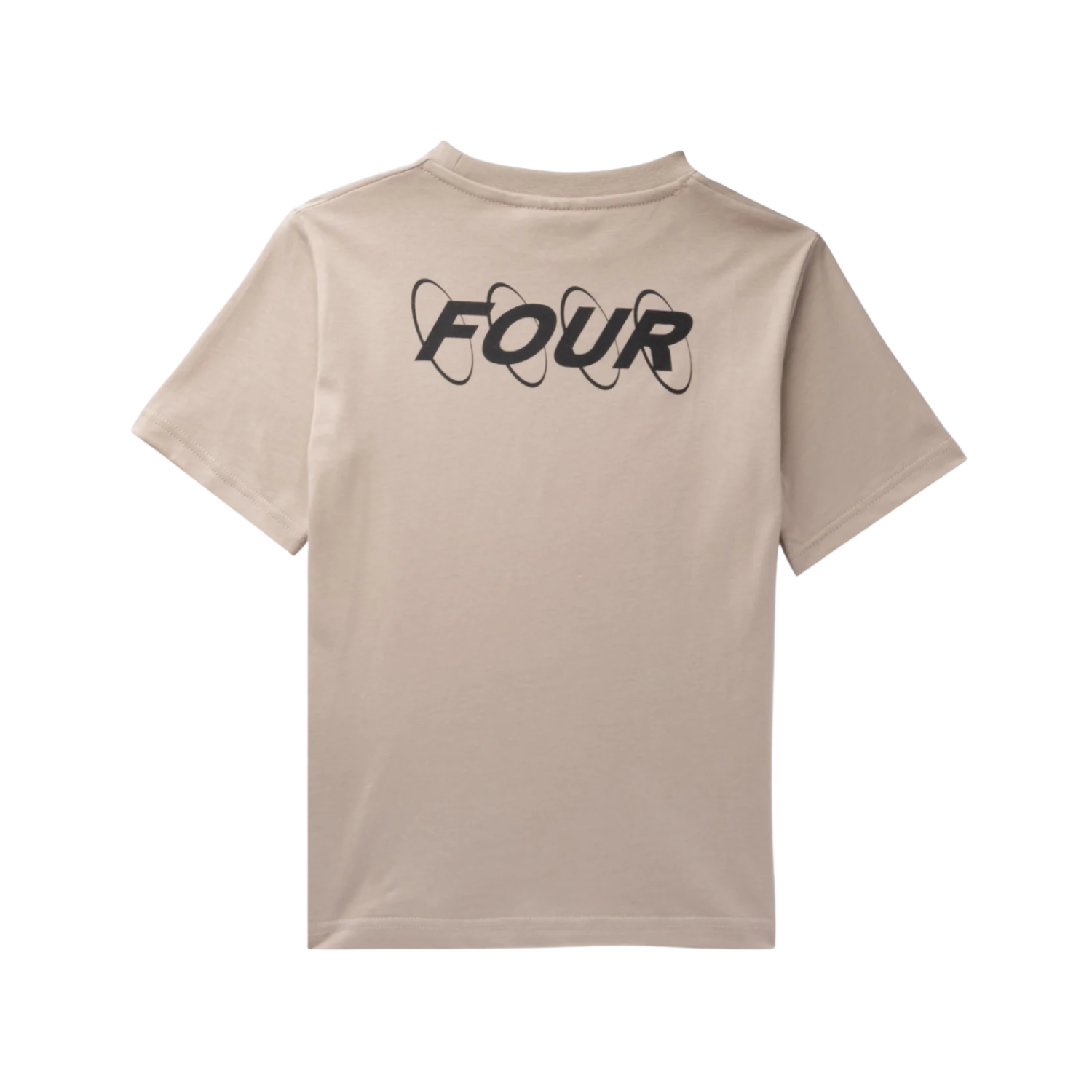 Circles Logo T-Shirt Vintage Khaki