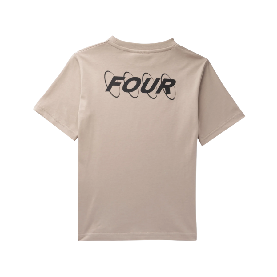 Circles Logo T-Shirt Vintage Khaki