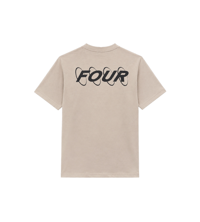 Circles Logo T-shirt Vintage Kaki