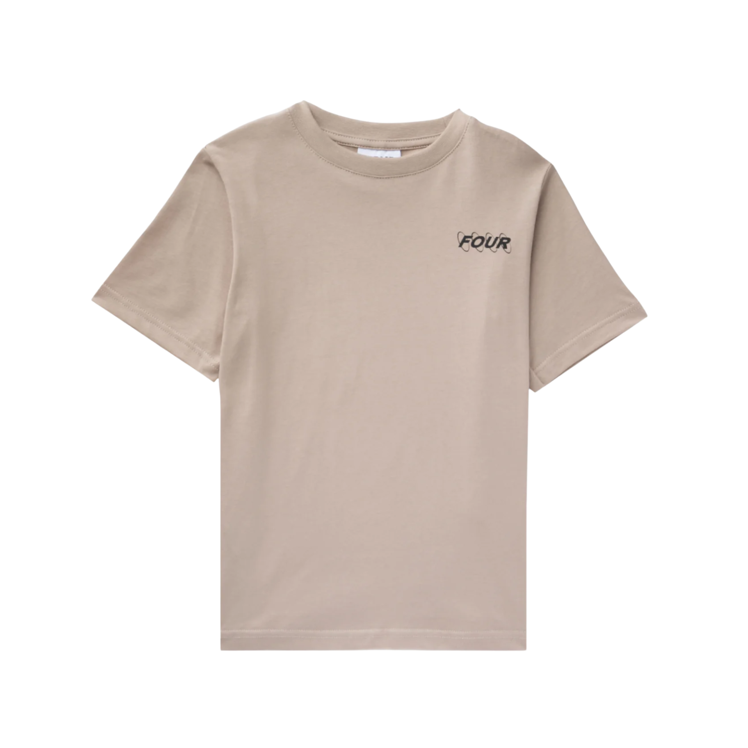Circles Logo T-Shirt Vintage Khaki