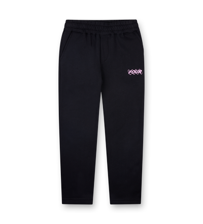 Circles Straight Leg Zwart/roze