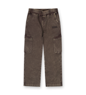 Circles Straight Leg Washed Brown