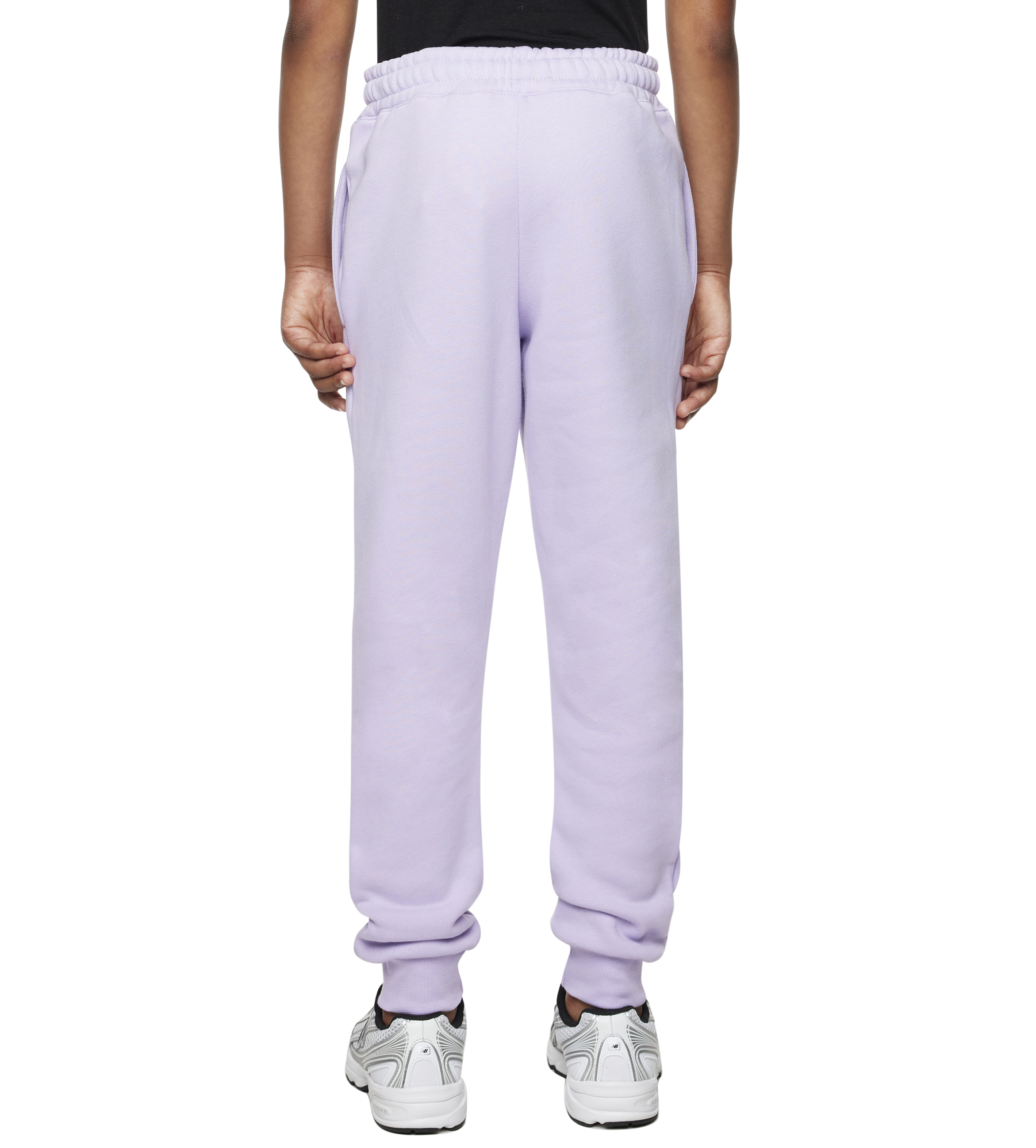 Circles Sweatpants Pastel Lilac/ White