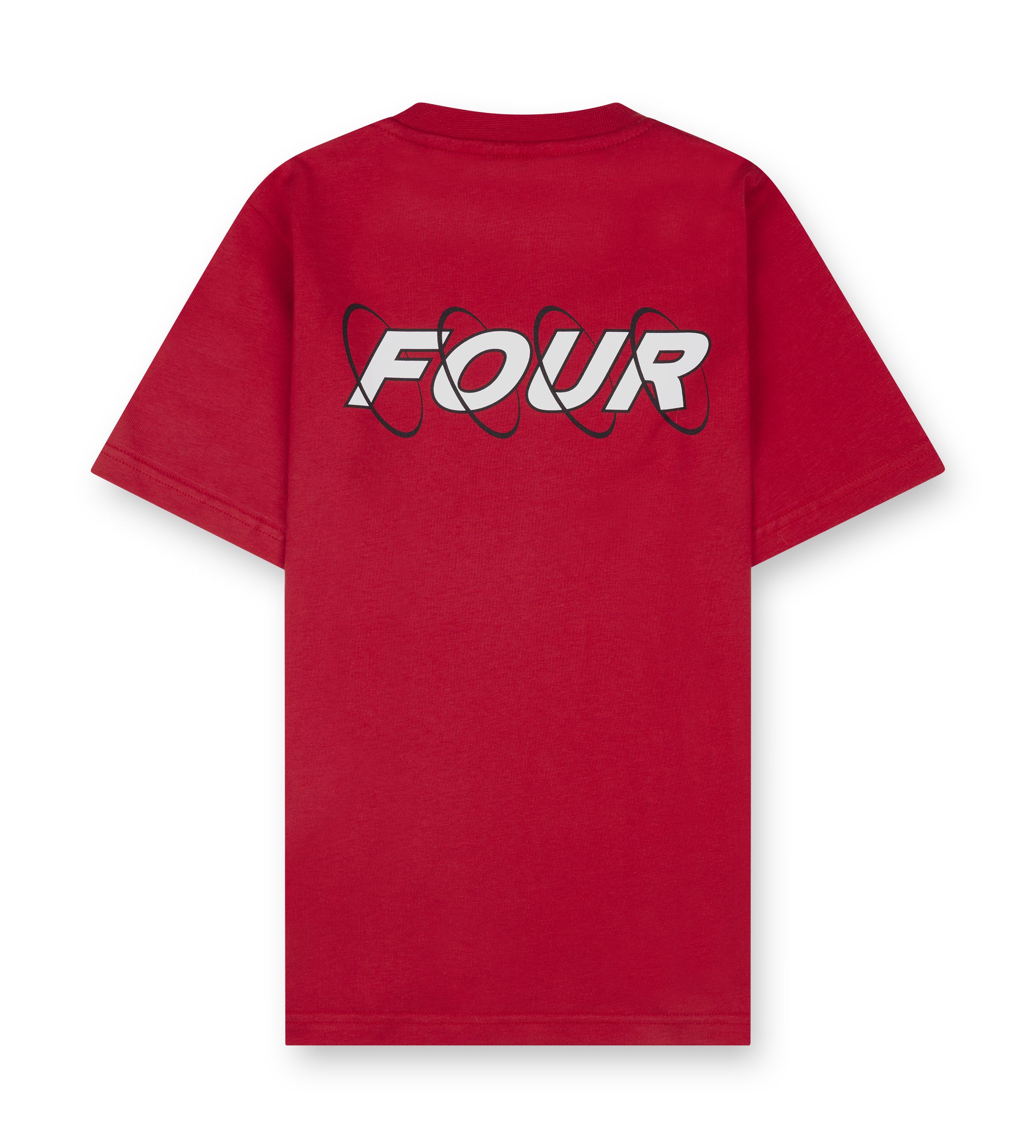 Circles T-shirt Red/ White