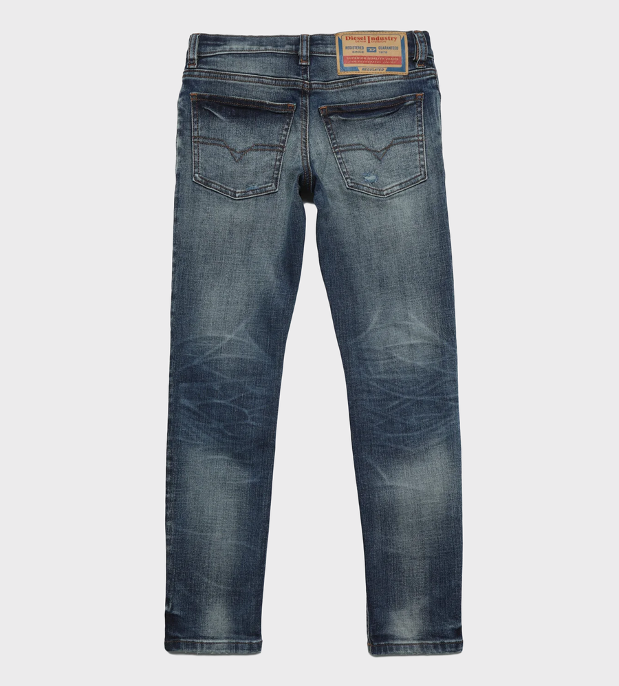 Slim fit Ripped Jeans Indigo