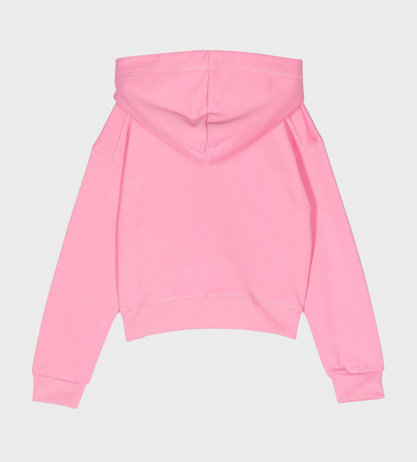 Logo Print Hoodie Pink