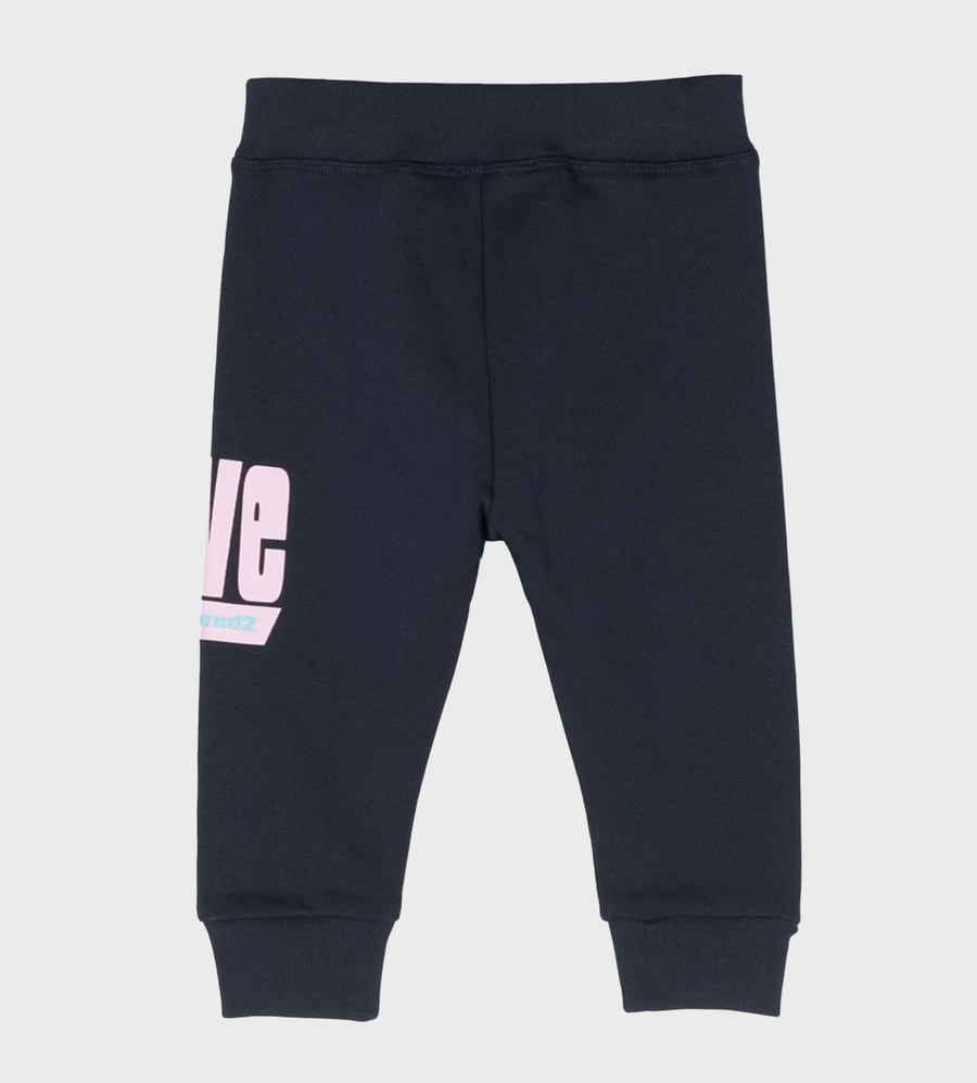 Baby Logo-Print Track Trousers Blue