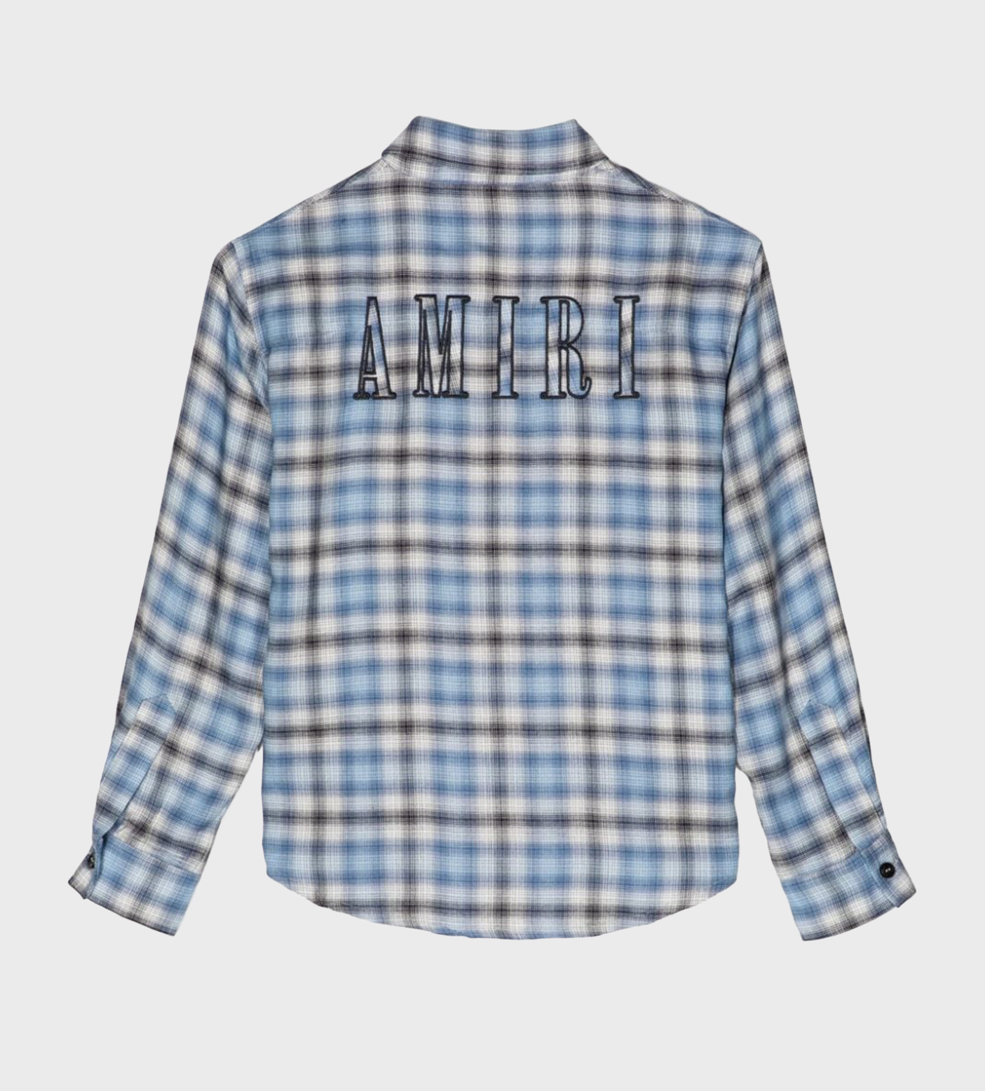 Plaid-Check Shirt Blue
