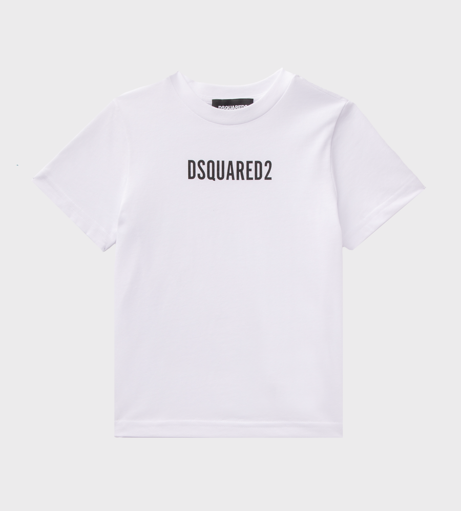 Logo Print Short-Sleeve T-shirt White