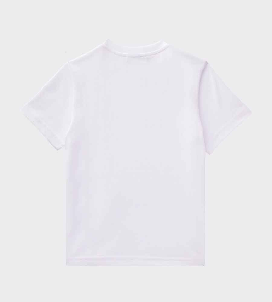 Logo Print Short-Sleeve T-shirt White