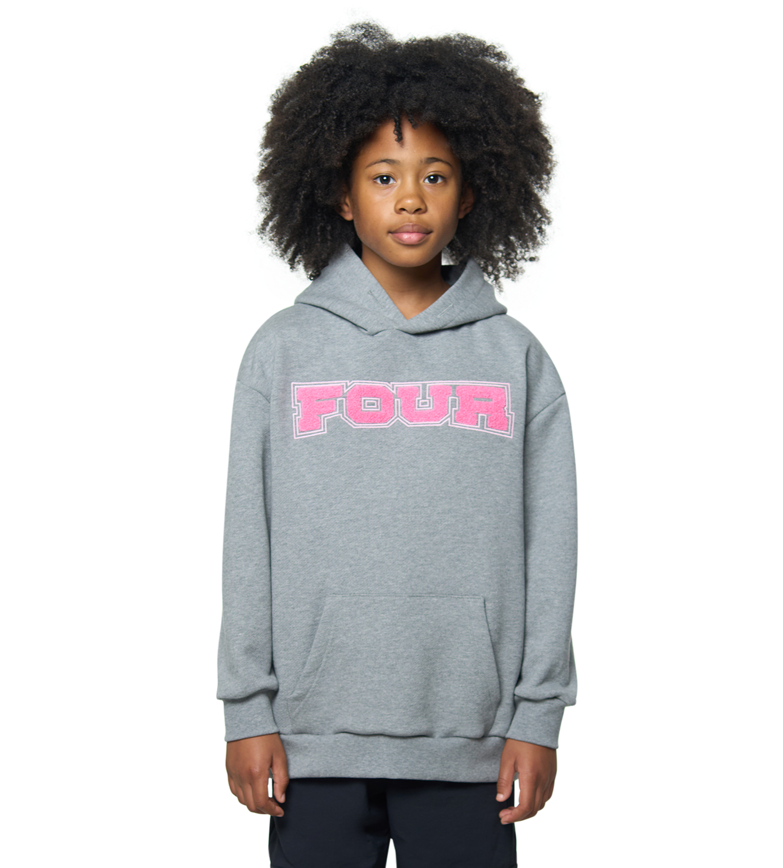 Compressed Hoodie Grey Melange