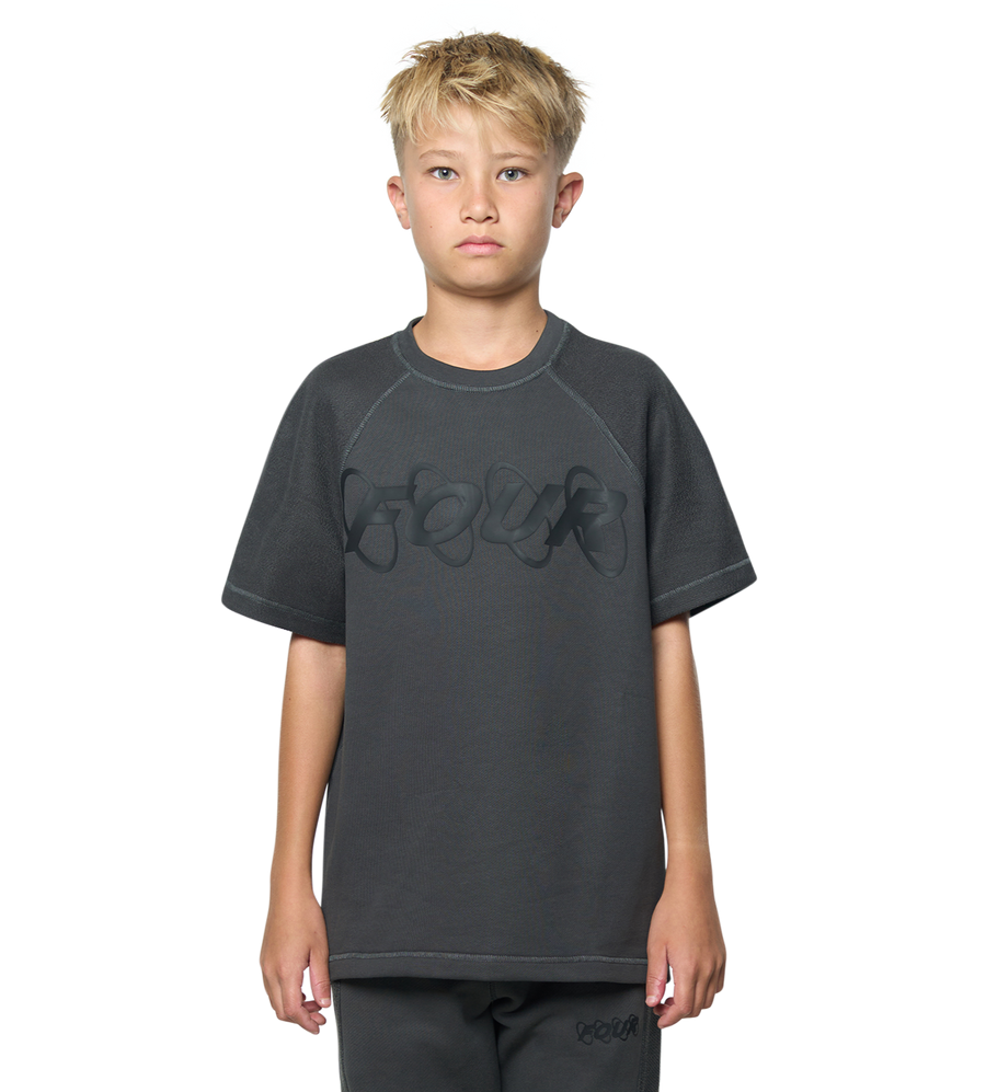 Circles Inside Out T-Shirt Raven