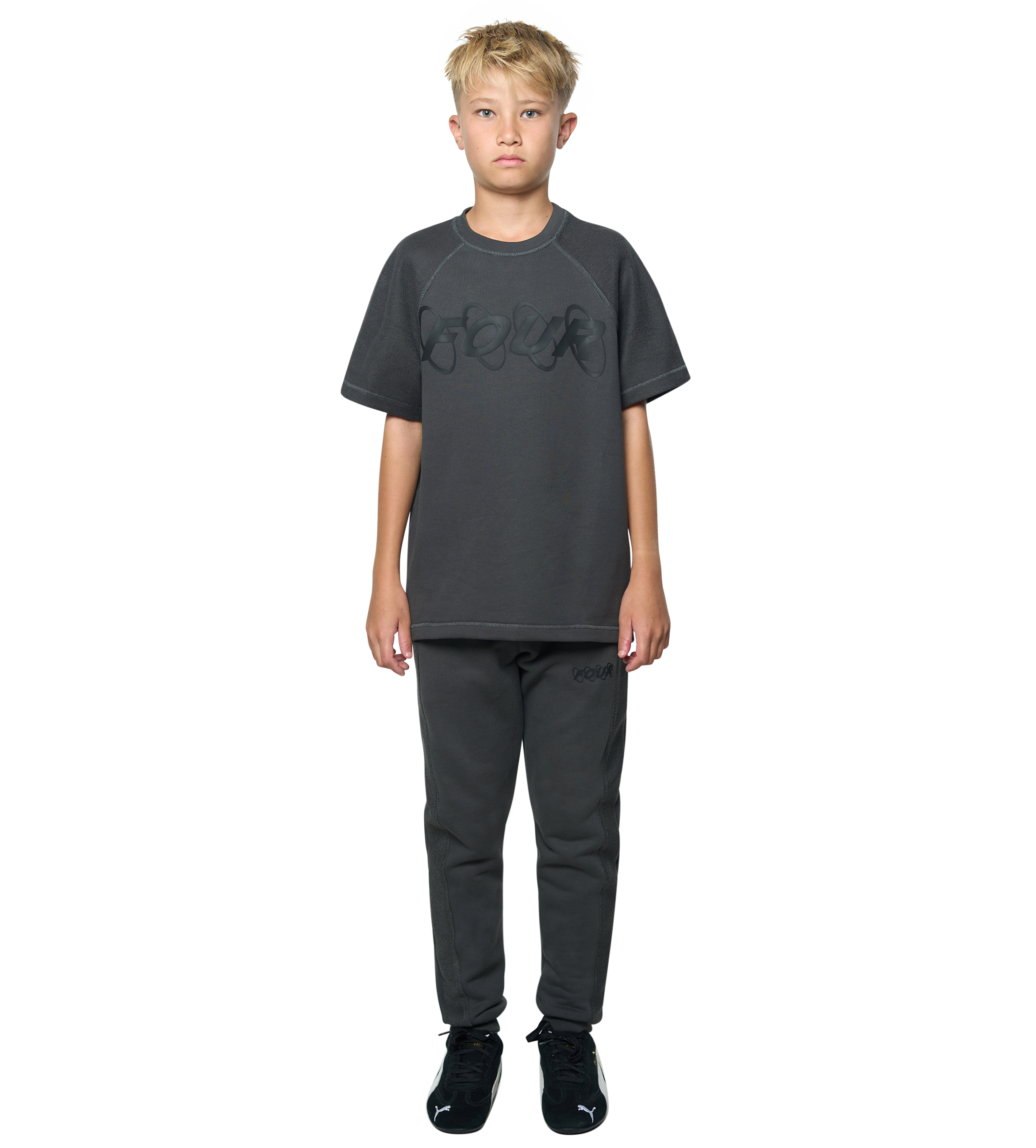 Circles Inside Out T-Shirt Raven