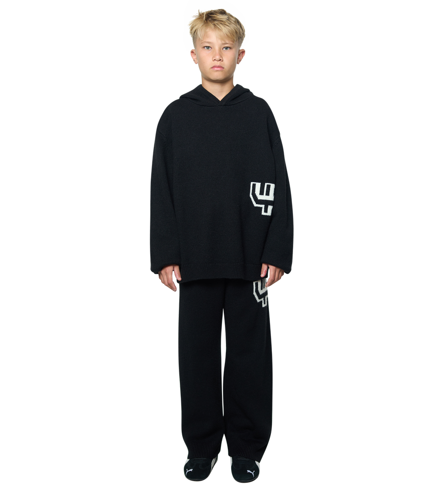 Knitted Pants Black/ White