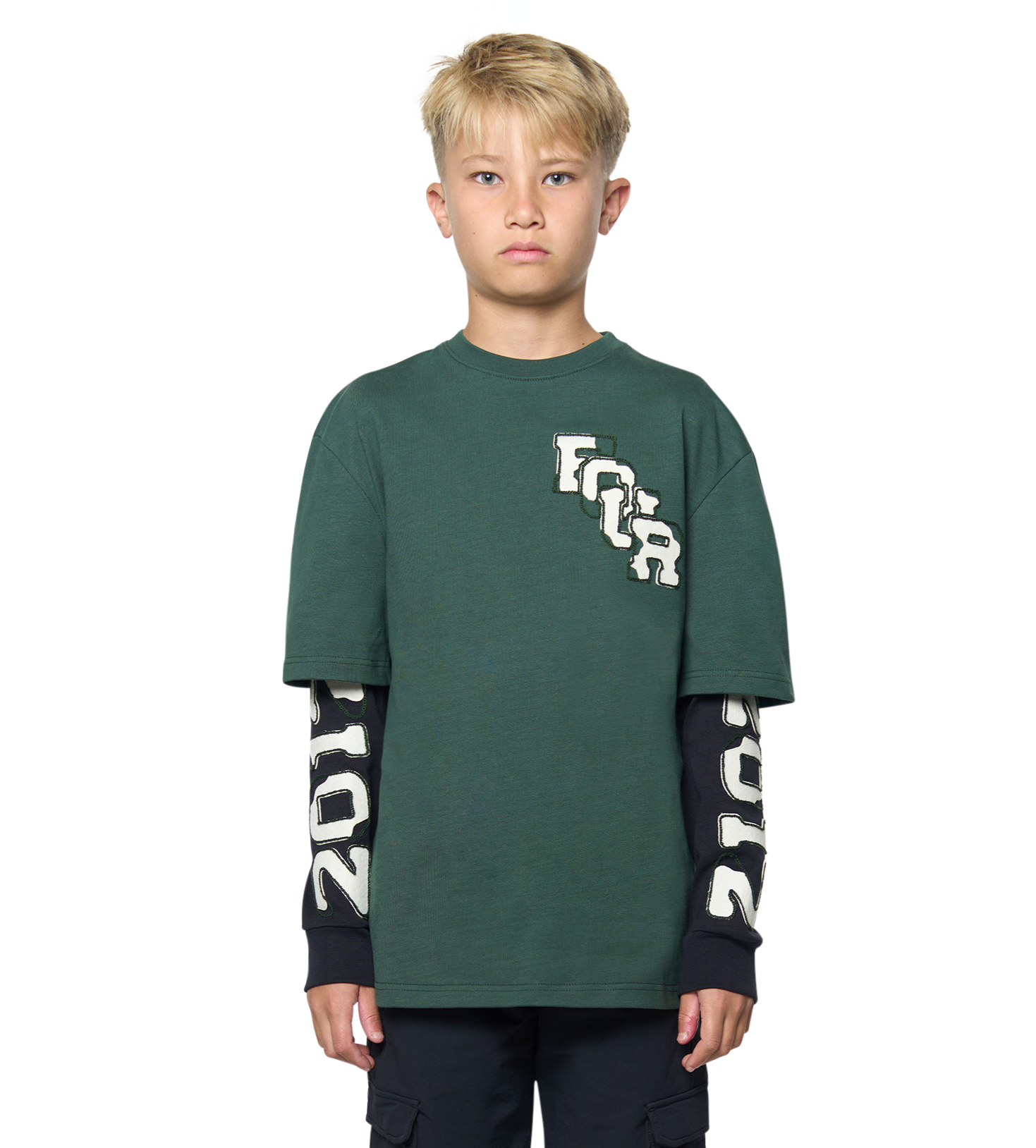 Decayed DL Longsleeve Deep Forest/ Raven