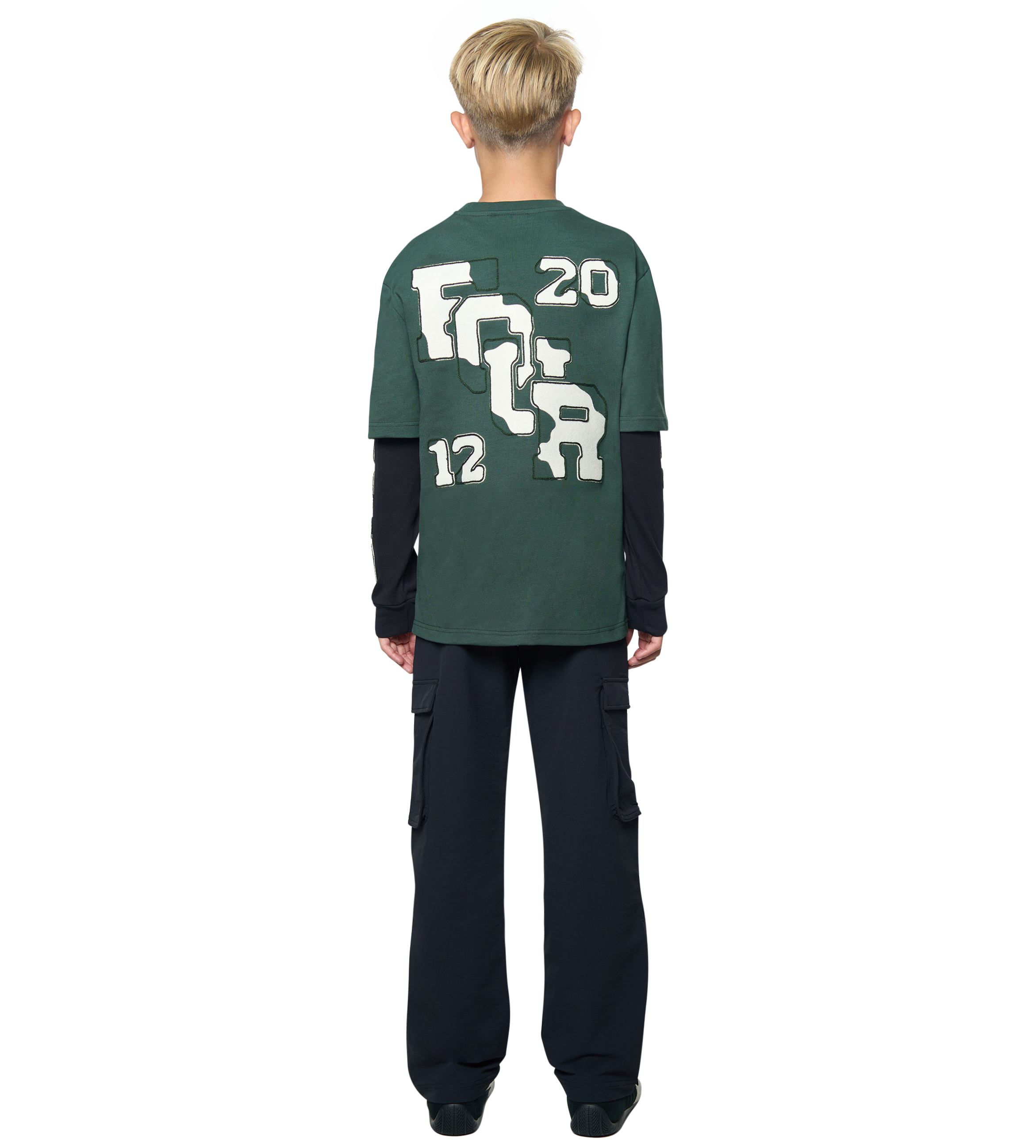 Decayed DL Longsleeve Deep Forest/ Raven