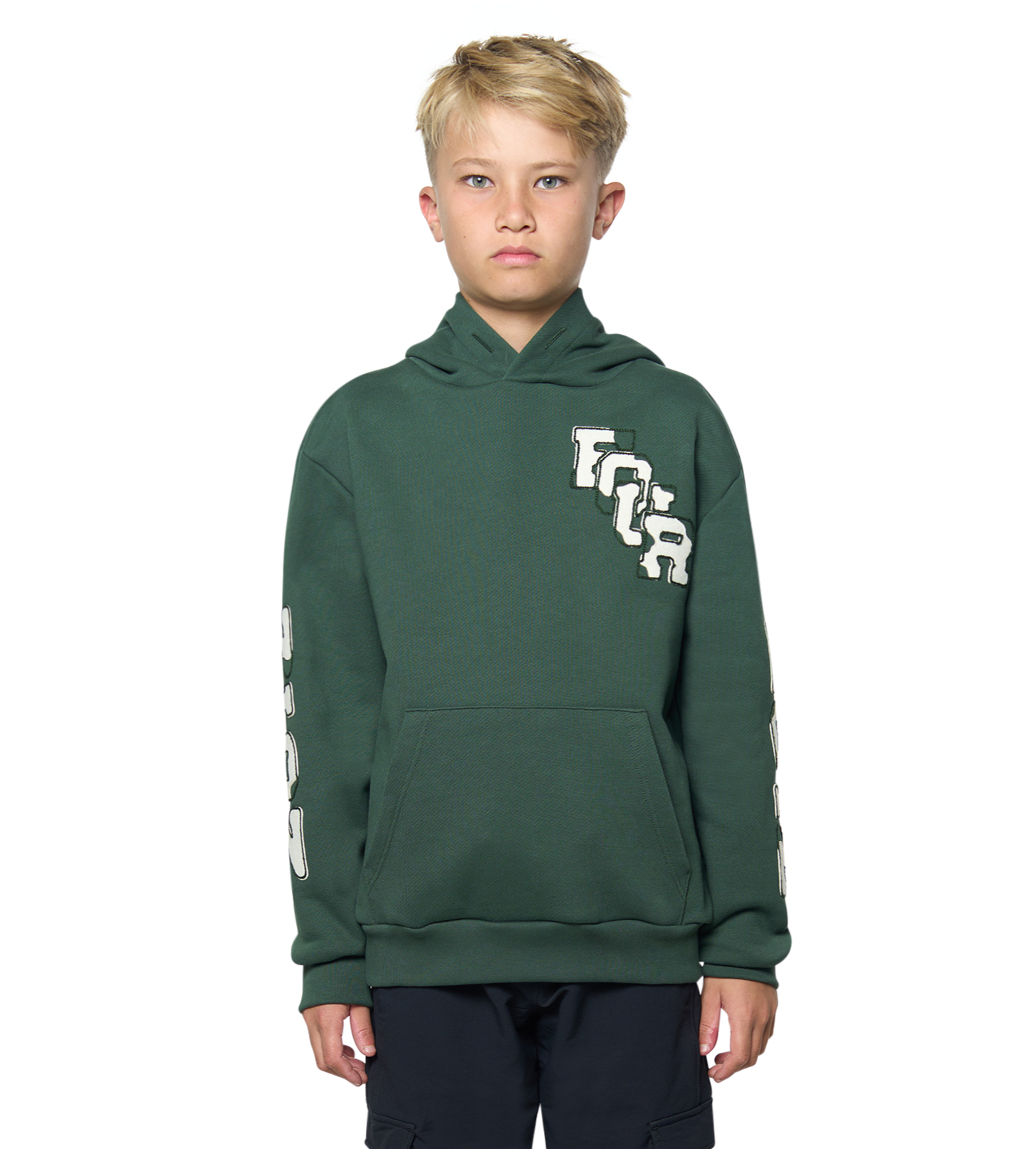 Decayed Hoodie Deep Forest