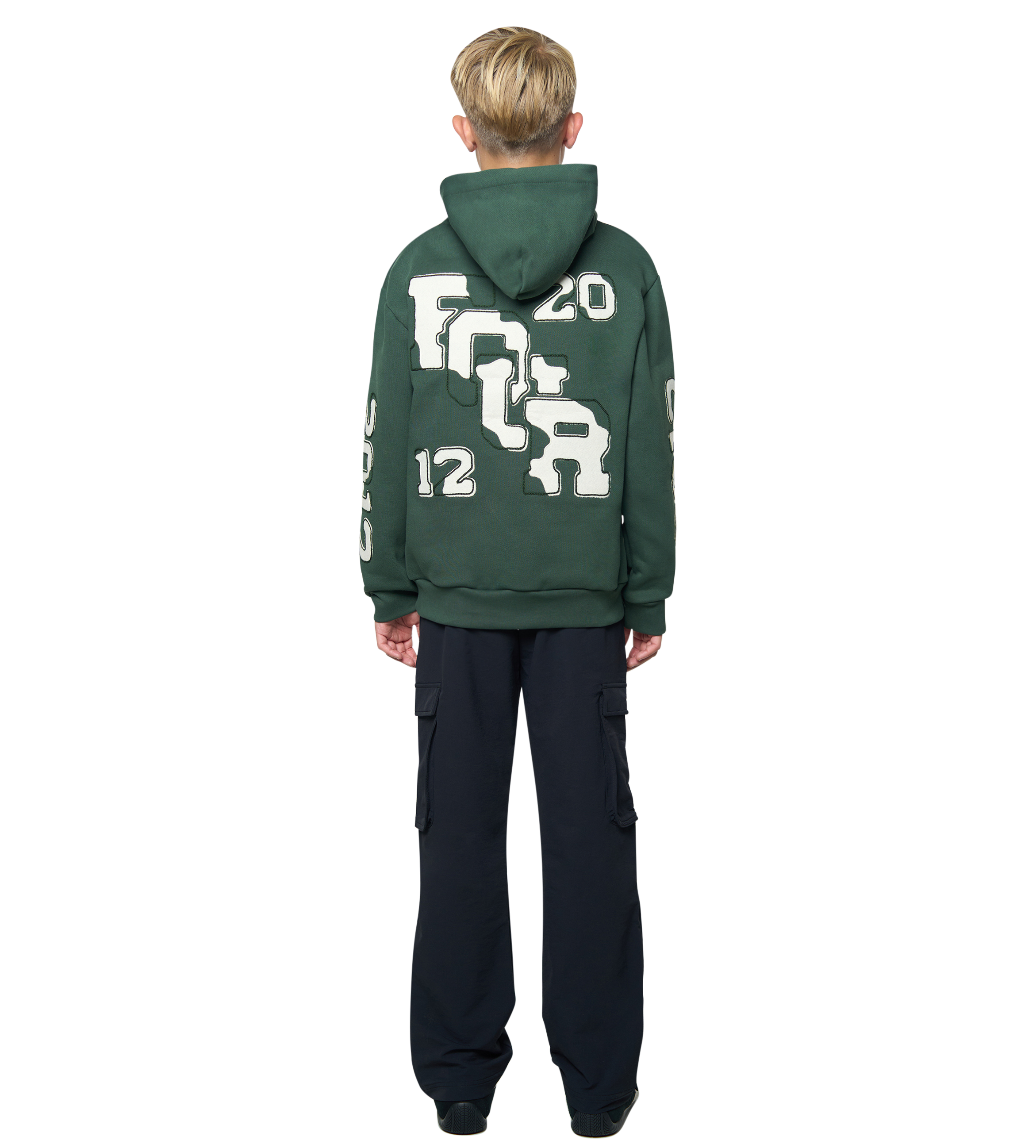 Decayed Hoodie Deep Forest