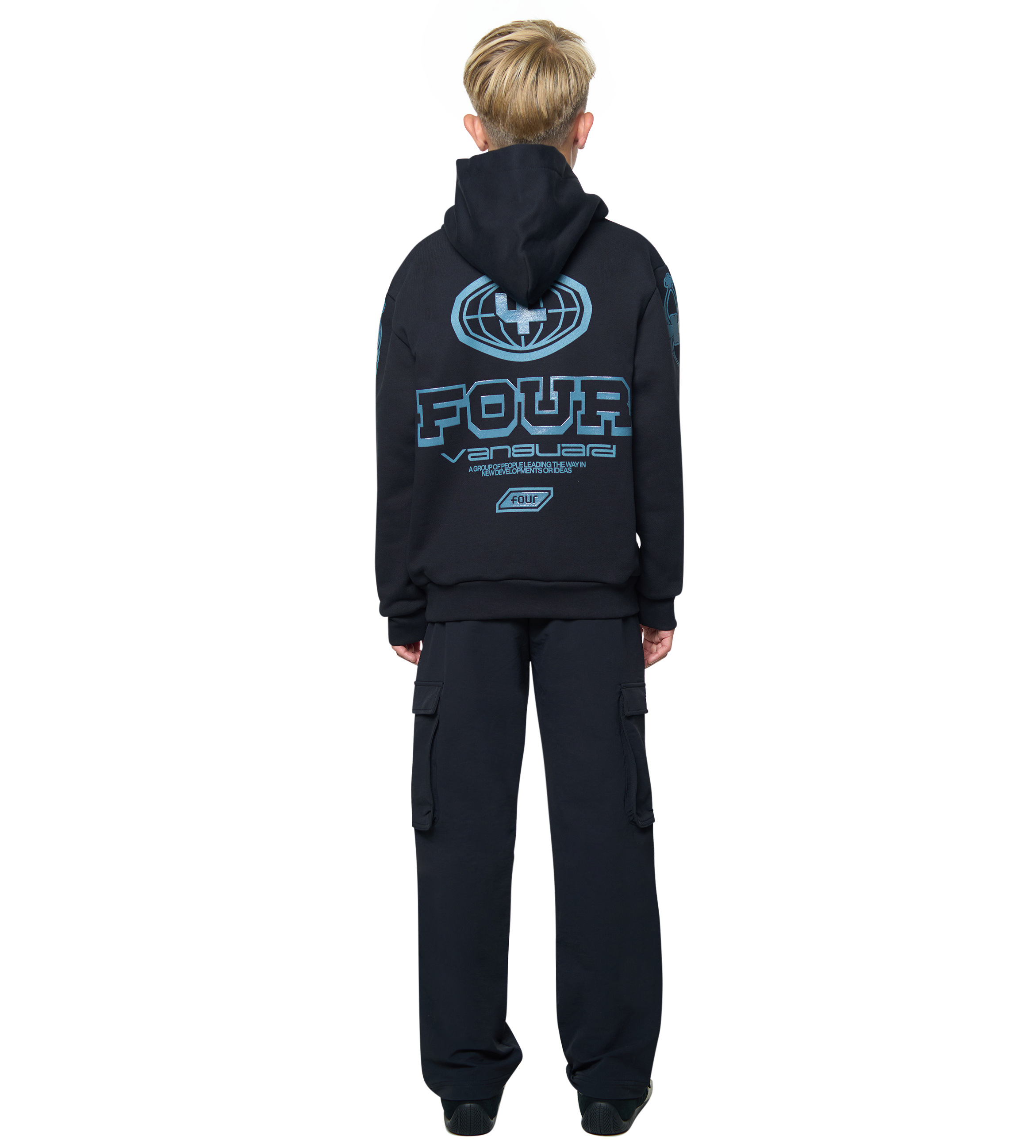 Race Comp Hoodie Black