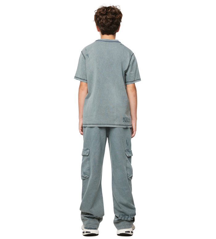 Arch T-shirt Washed Grijs