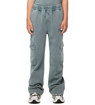 Arch Cargo Sweatpants Washed Grijs