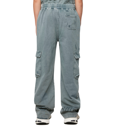 Arch Cargo Sweatpants Washed Grijs