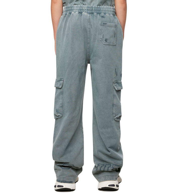 Arch Cargo Sweatpants Washed Grijs