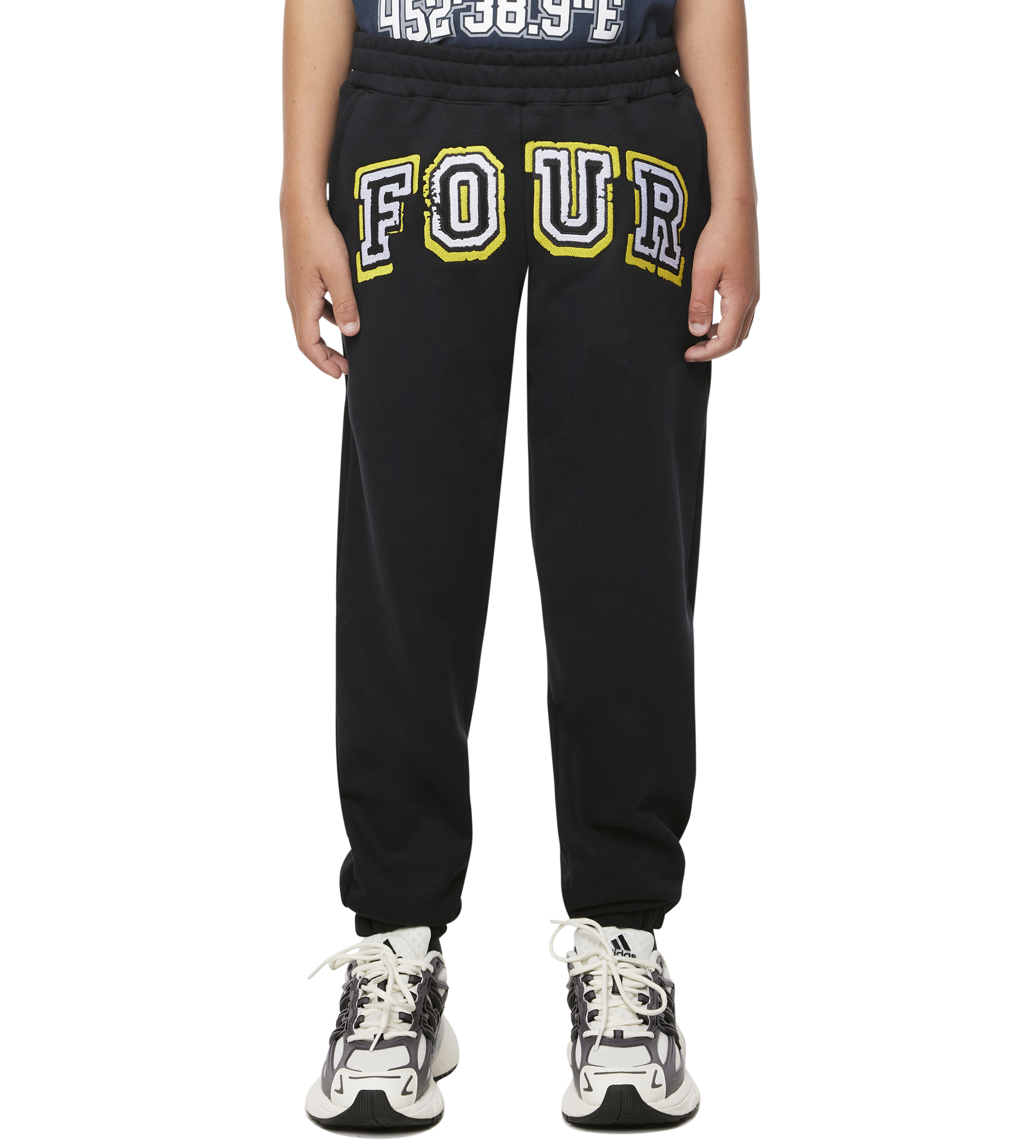 Special Two Tone Sweatpants Marineblauw/ Zwart
