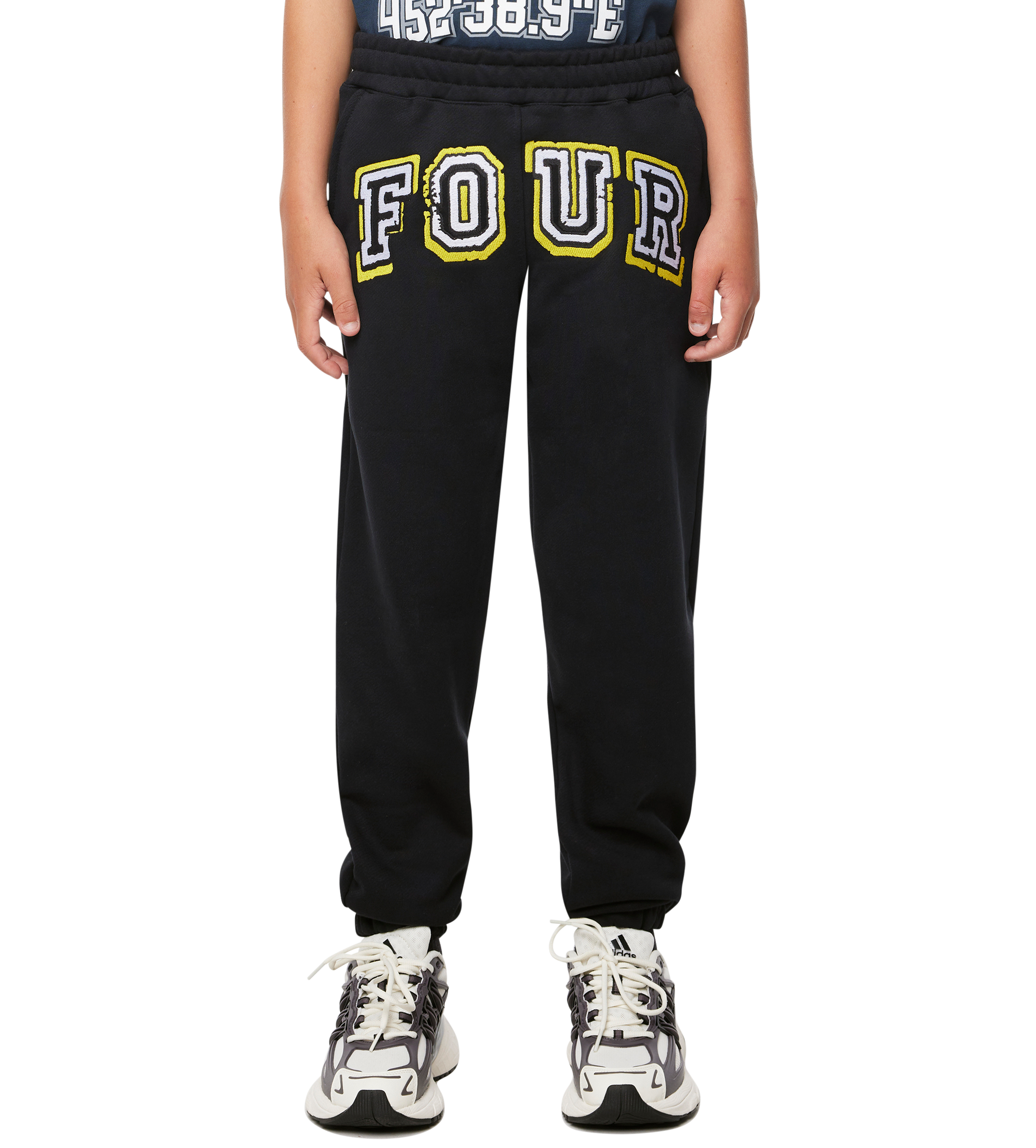 Special Two Tone Sweatpants Marineblauw/ Zwart