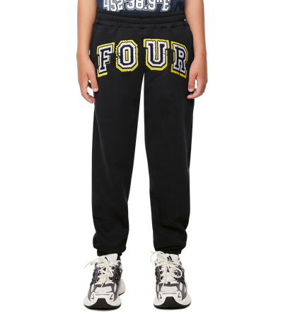 Special Two Tone Sweatpants Marineblauw/ Zwart