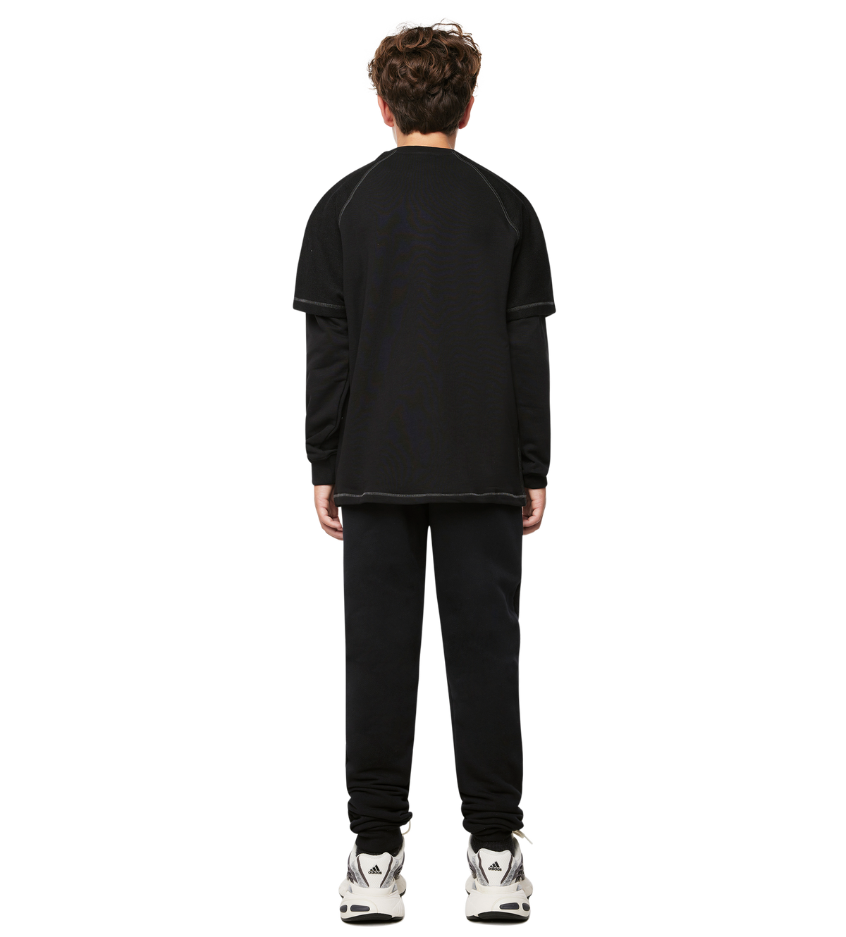 Circles Inside Out Longsleeve DL Zwart