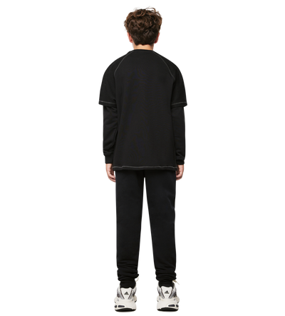 Circles Inside Out Longsleeve DL Zwart