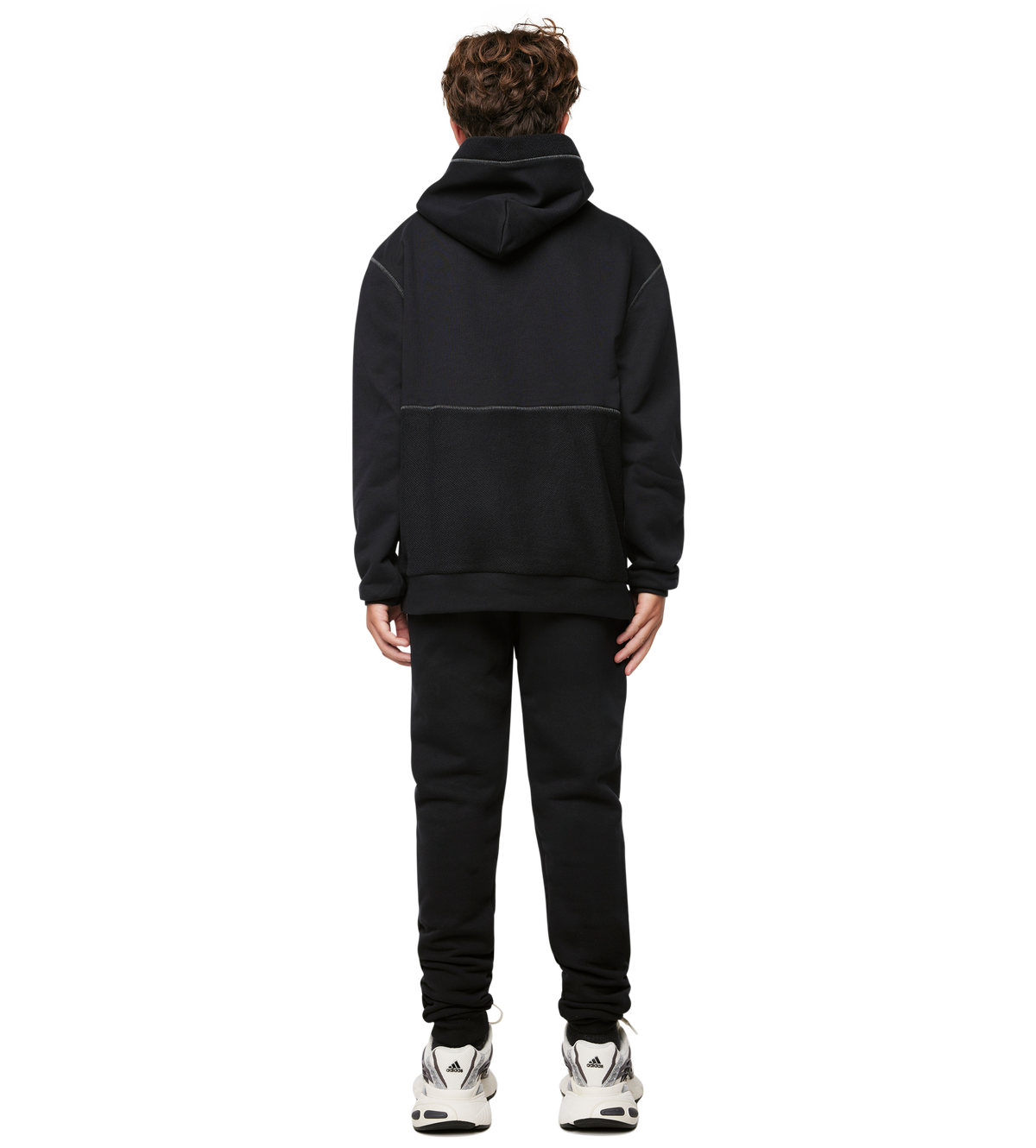 Circles Inside Out Hoodie Black