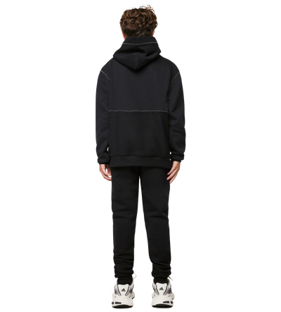Circles Inside Out Hoodie Black