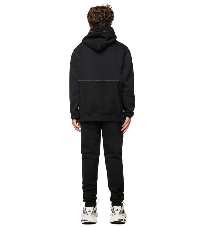 Circles Inside Out Hoodie Zwart