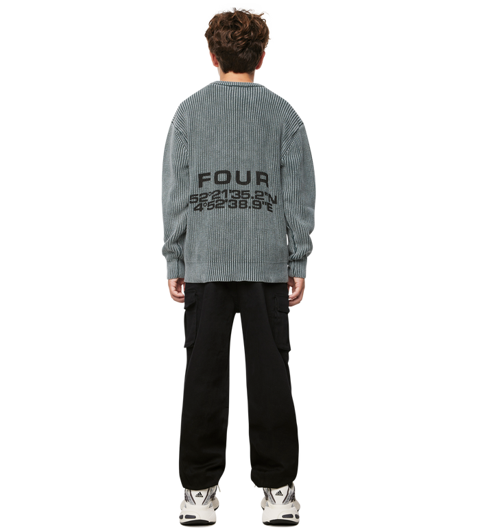 Arch Cotton Crewneck Grey