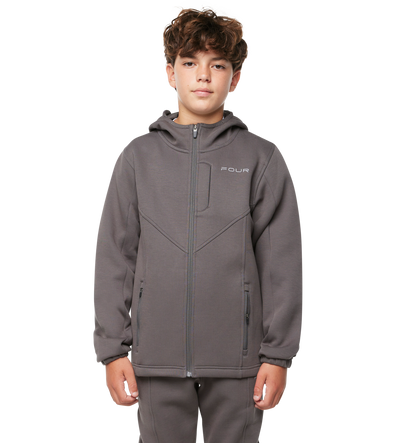 Sportswear Fleece Track Jacket Donkergrijs