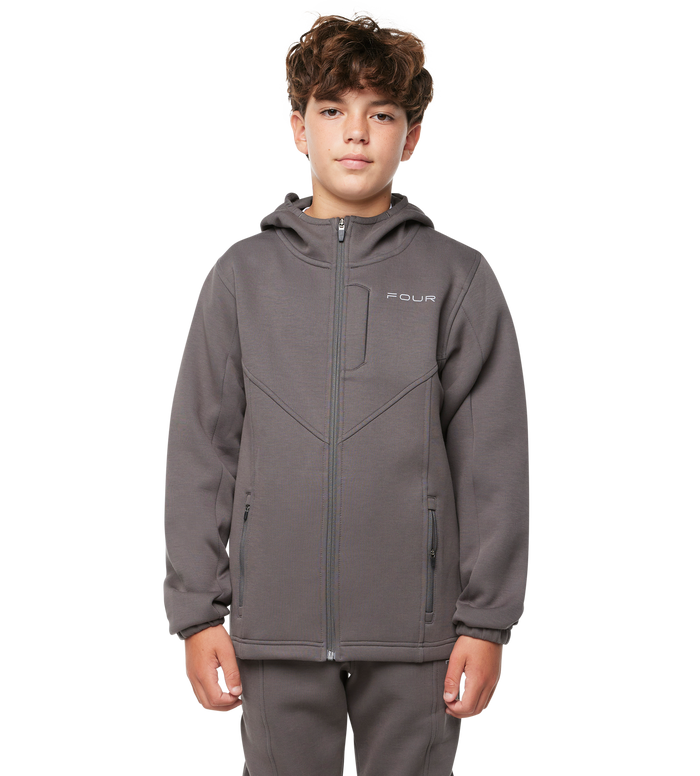 Sportswear Fleece Track Jacket Donkergrijs