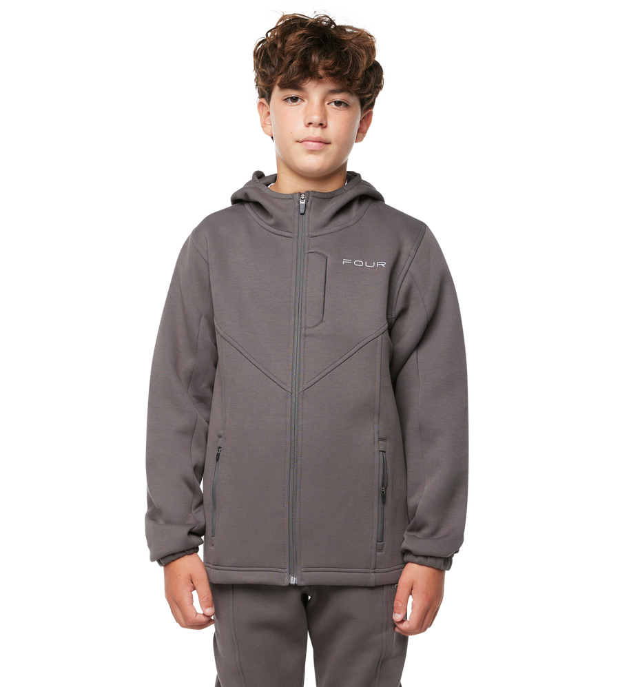 Sportswear Fleece Track Jacket Donkergrijs