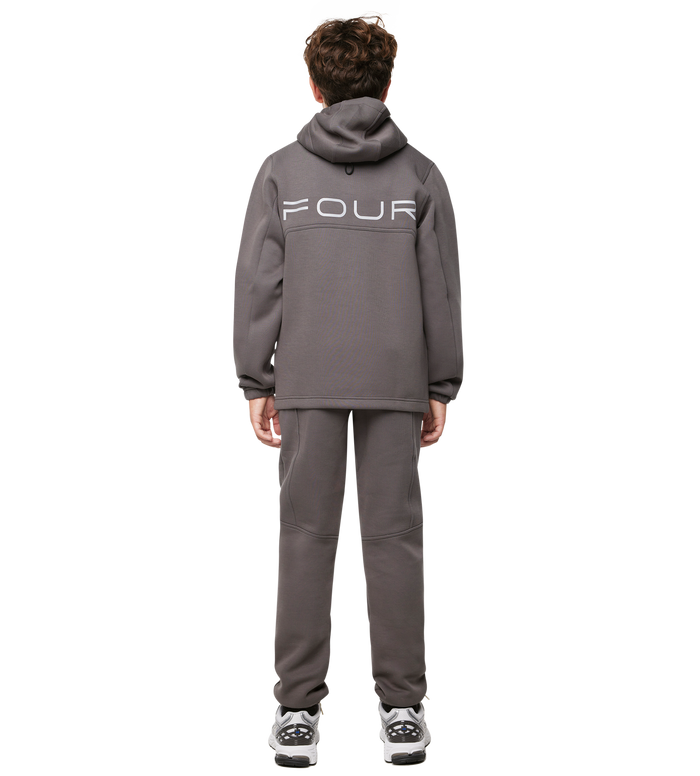 Sportswear Fleece Track Jacket Donkergrijs