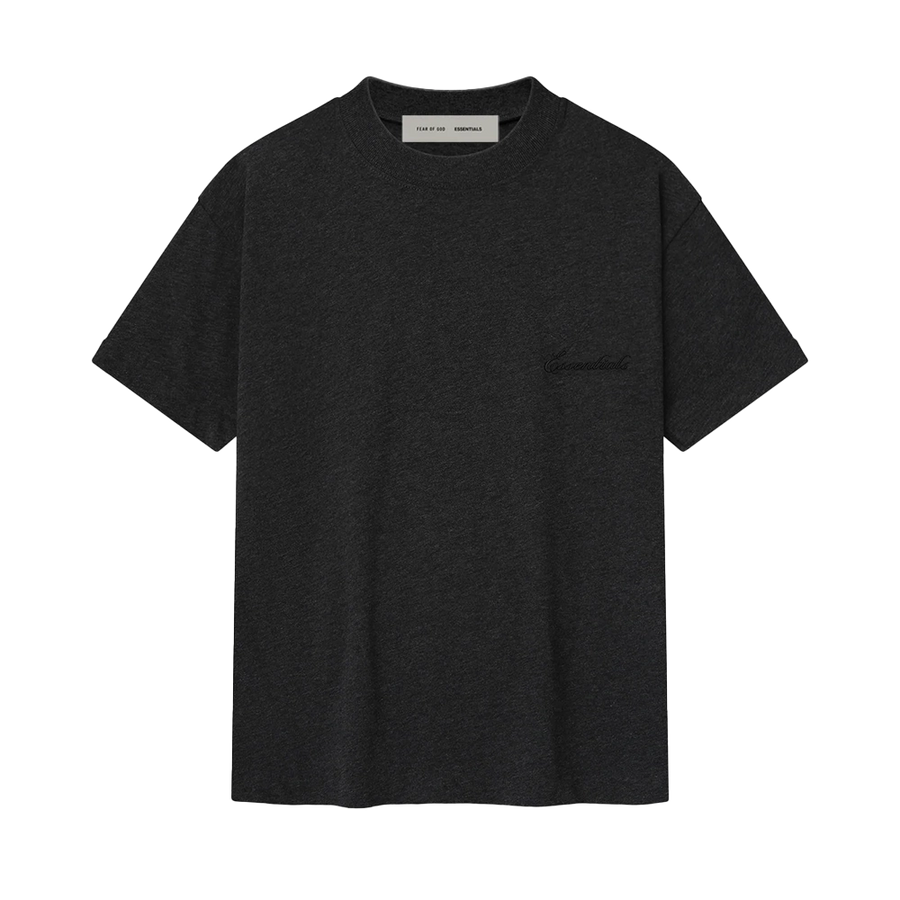 Essentials Velour Classic Track Jacket in Vintage Black (Kids)