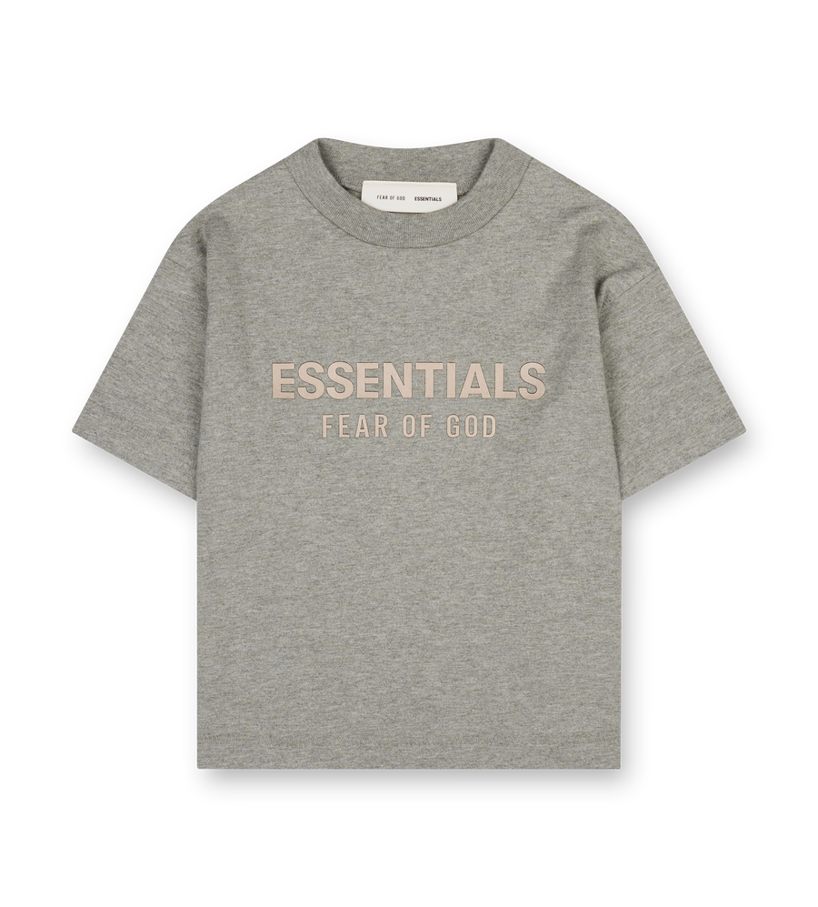 Essentials Classic Tee in Concrete Heather (Kids)